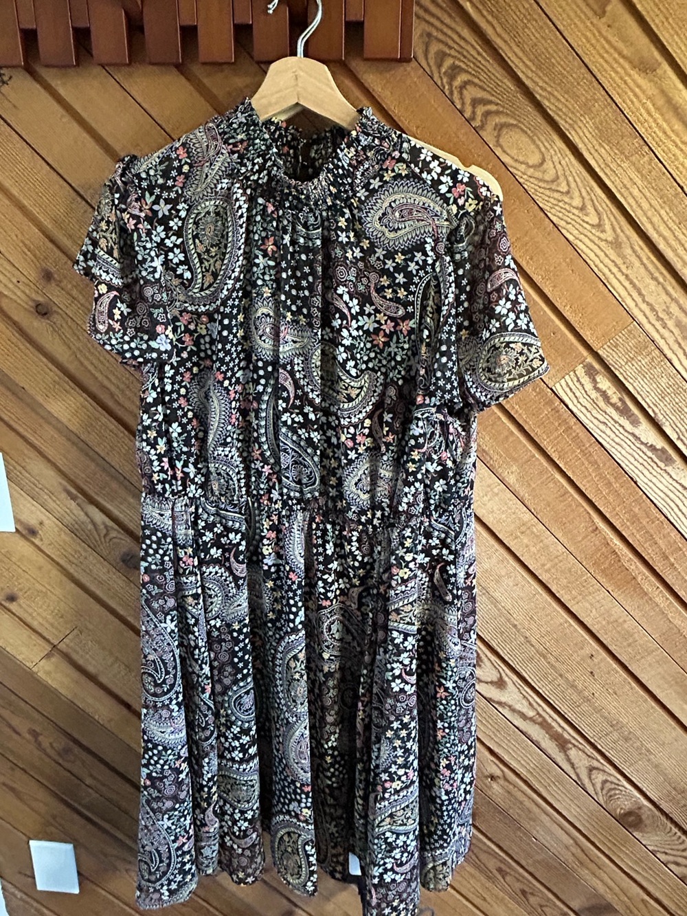 torrid Black Maxi Skirt with Multicolored Floral Print - Picture 2 of 4